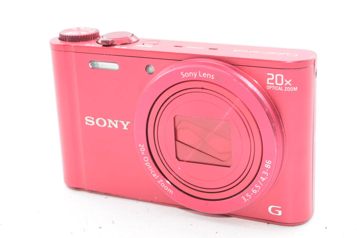 Wi-Fi搭載 SONY DSC-WX300 レッド 美品 動作確認済み 【公式通販】