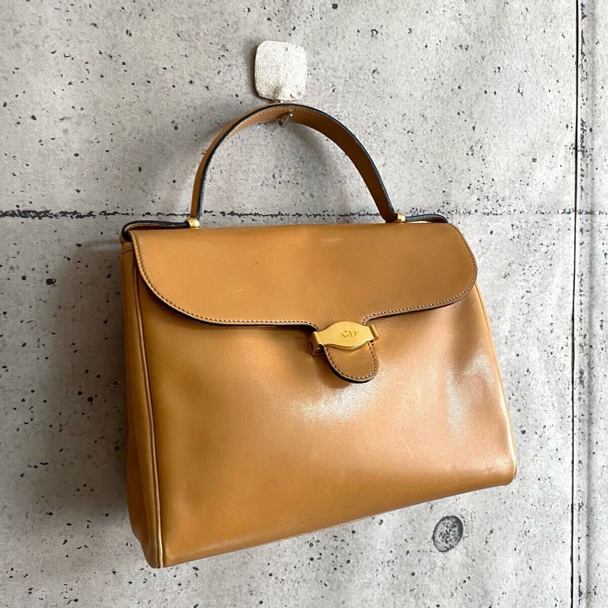 Yahoo!オークション - 本物 クリスチャンディオール CDロゴ レザー ハ