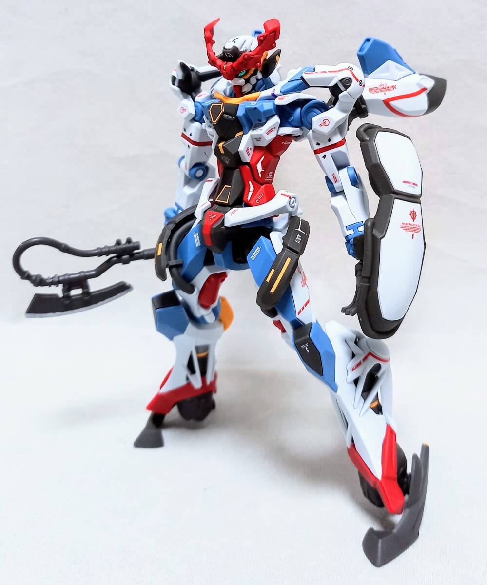 完成品 HG 1/144 GQuuuuuuX ジークアクス【組立て済み】ジャンクE 機動