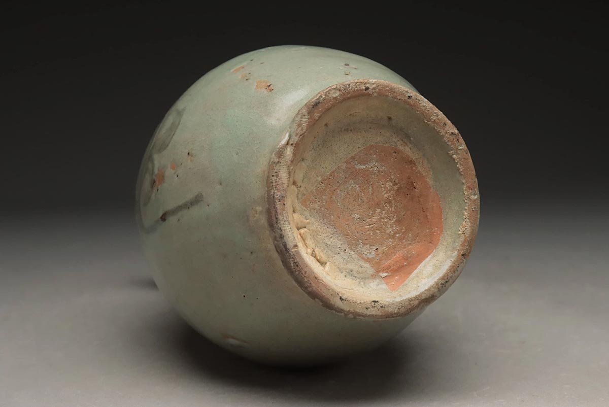 李朝初期～前期桐箱／高麗青磁粉引刷毛目ぐい呑酒器茶碗