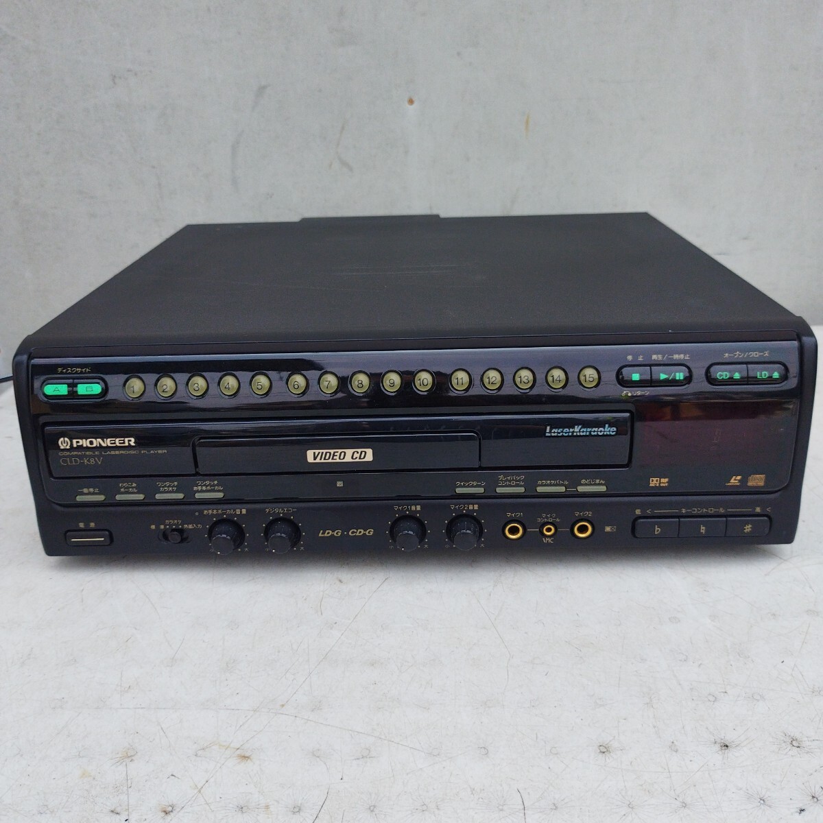 Yahoo!オークション - パイオニア レーザーディスクプレーヤーCLD-K8V