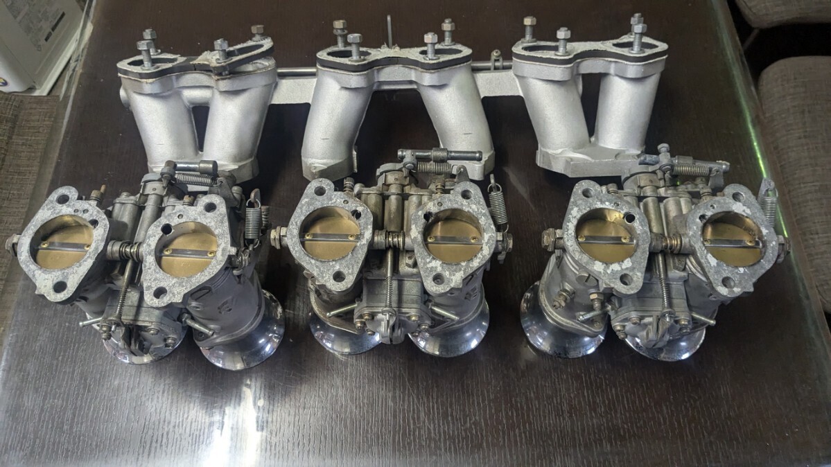 Yahoo!オークション - ソレックス 44パイ 売り切り 極東インマニ付き S