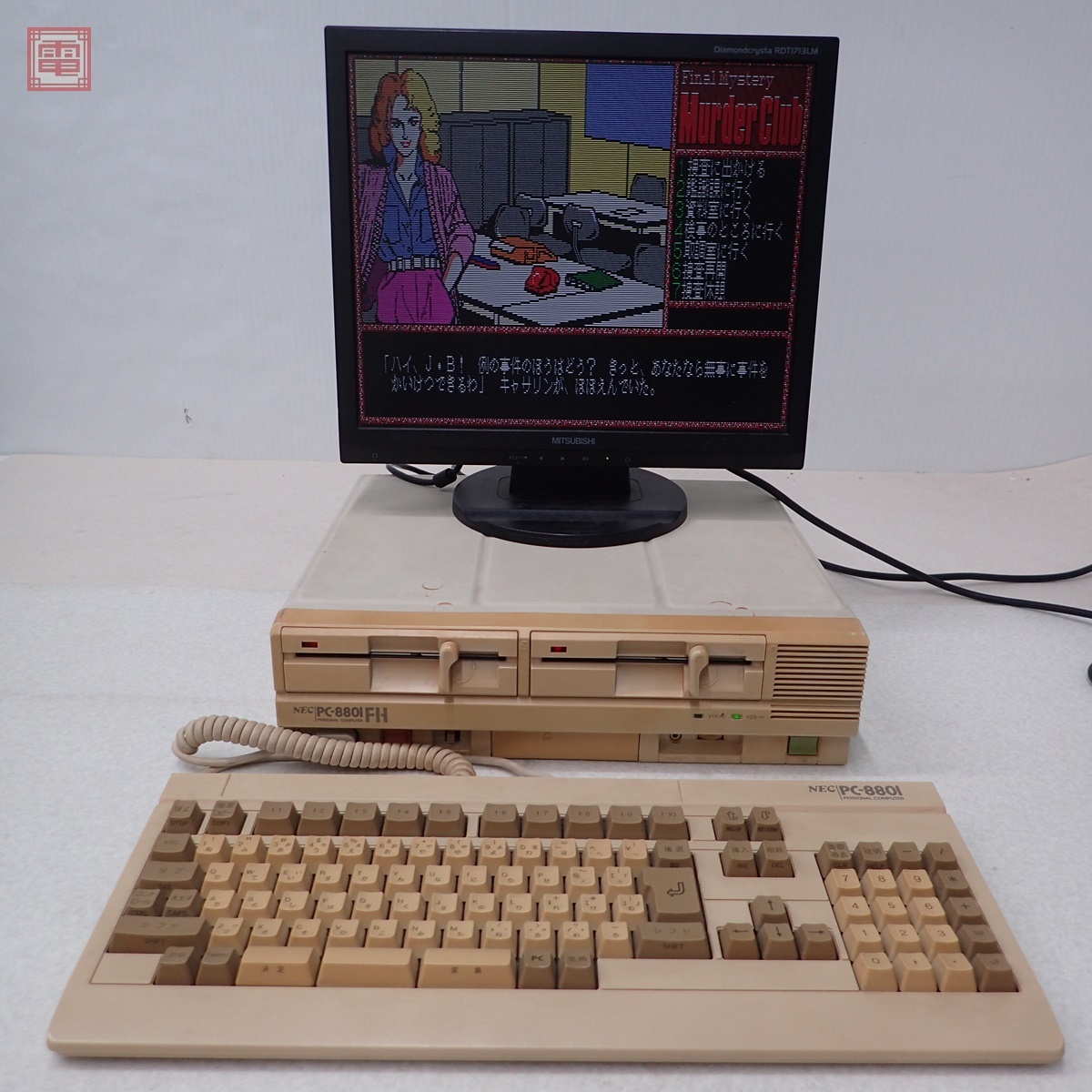 NEC PC-8801FA デスクトップPC 本体のみ NEC PC-8801FA デスクトップPC