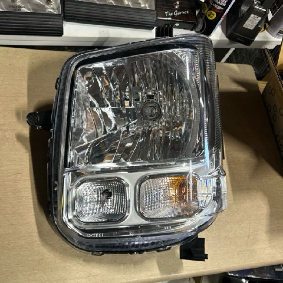 スズキ エブリィ エブリイ 純正 ヘッドライト 左 DA17V ハロゲン L