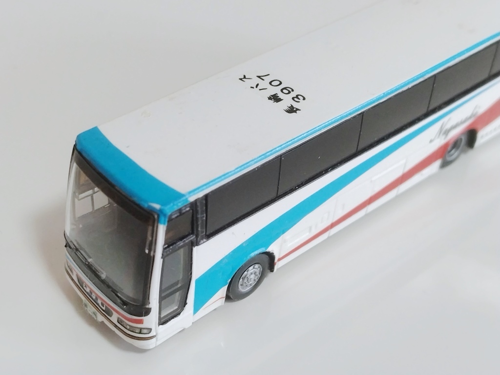 Beg_19出品バスコレクション改造新型セレガ大分バス高速カラー 初出品