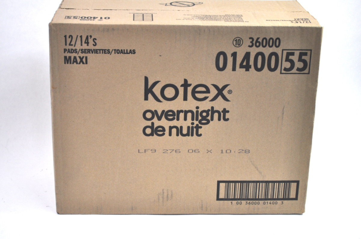 Yahoo!オークション - [新品未開封 箱売り] Kotex ナプキン overnight