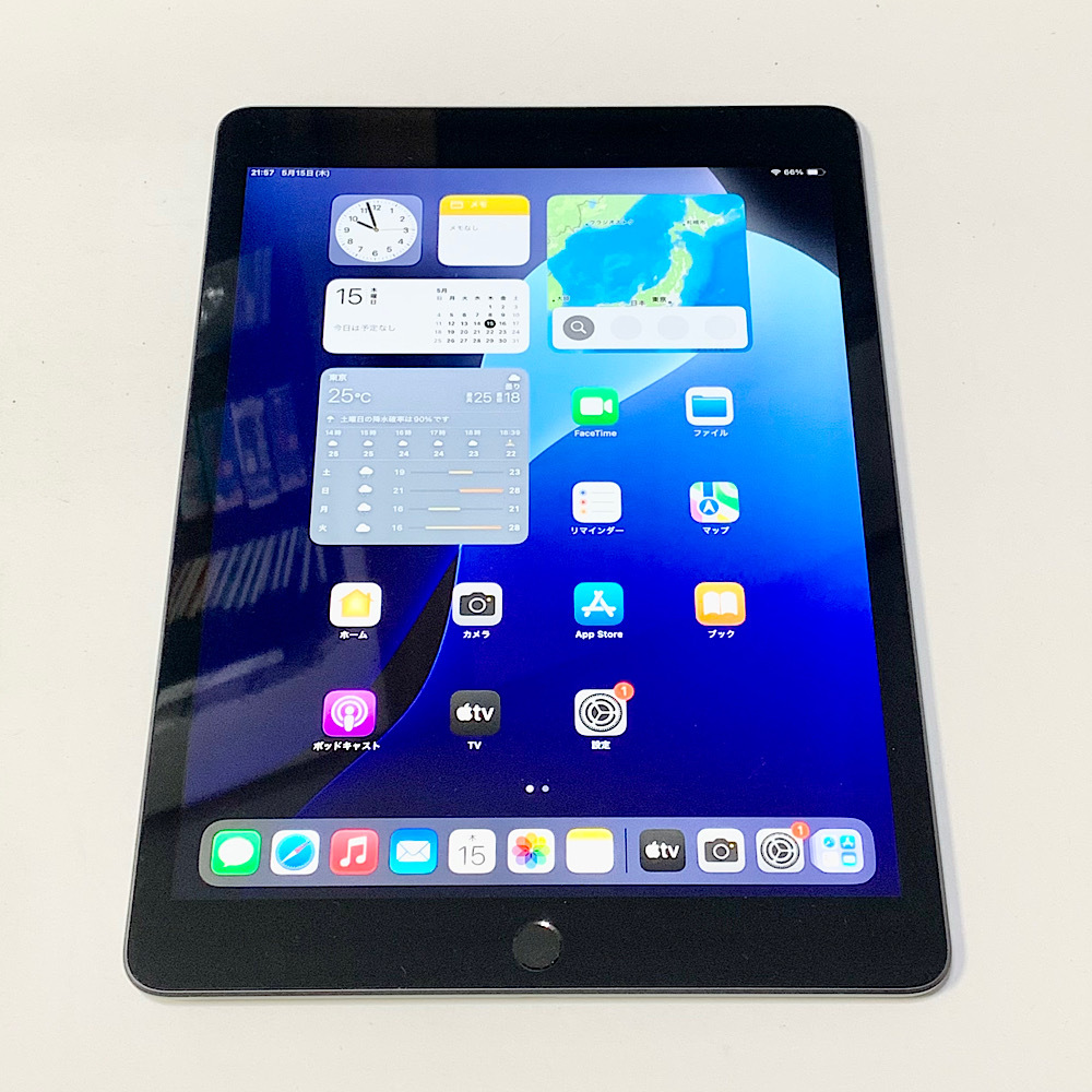 iPad 第9世代 64GB バッテリー容量:92% iPad 第9世代 10.2インチA2602