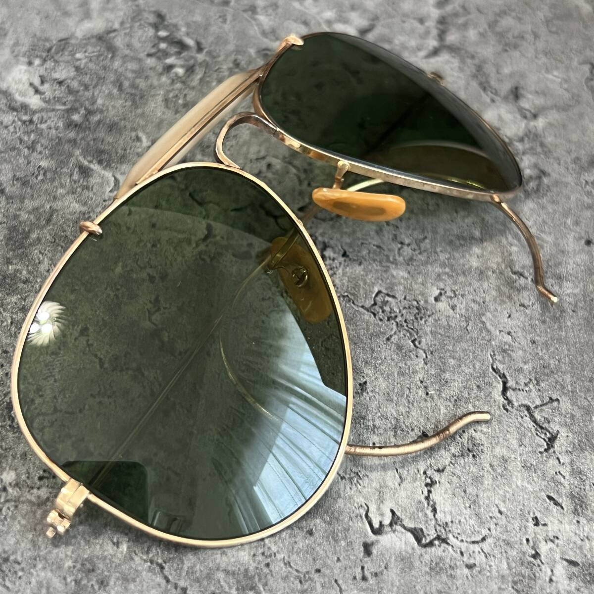 最初期 50s～60s B&L Vintage Ray-Ban USA ボシュロム社製