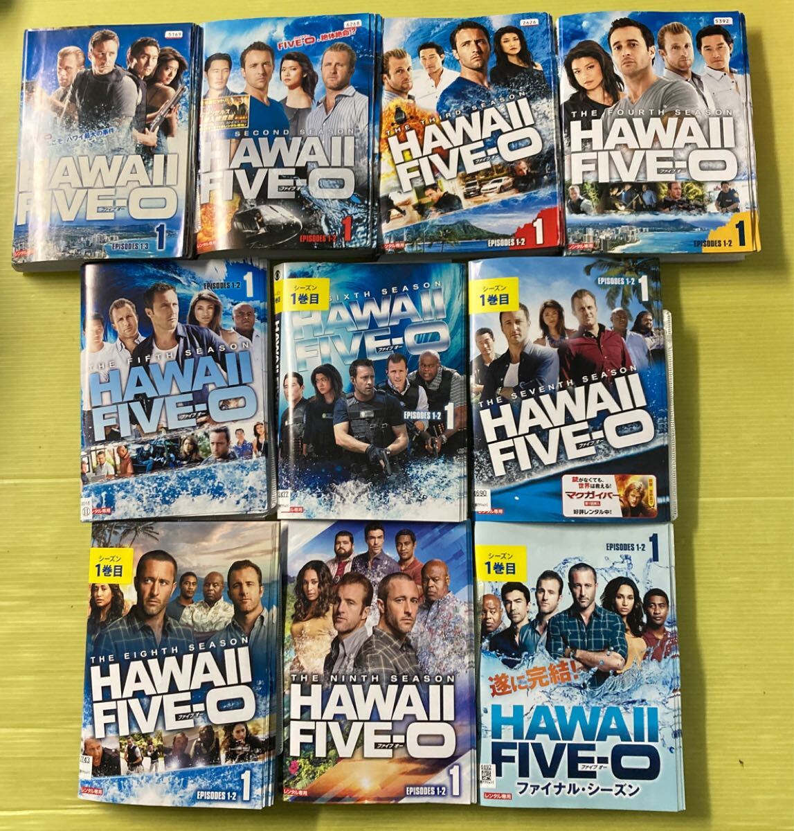 HAWAII FIVE-O ハワイ ファイブオー シーズン1〜9＋ファイナル 118巻