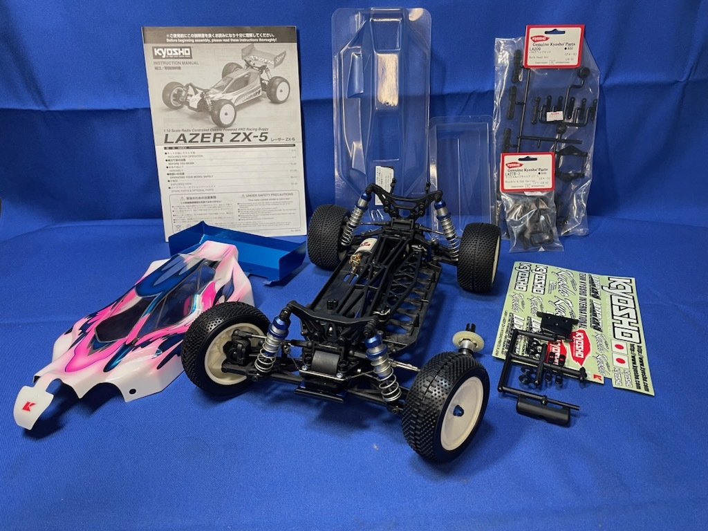 Yahoo!オークション - 京商/KYOSHO レーザー ZX-5 未走行です