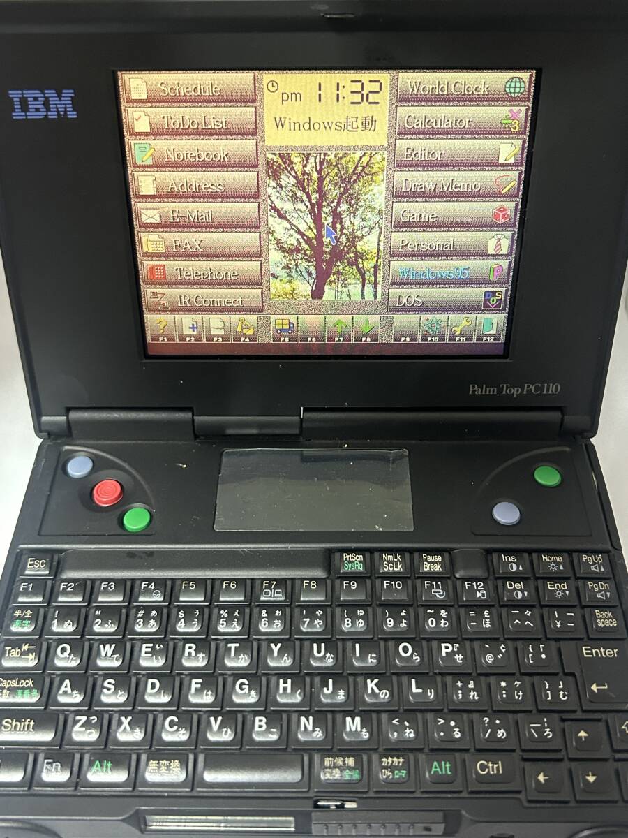 Yahoo!オークション - IBM PC110 ウルトラマンPC 画面修理済 新品バッ