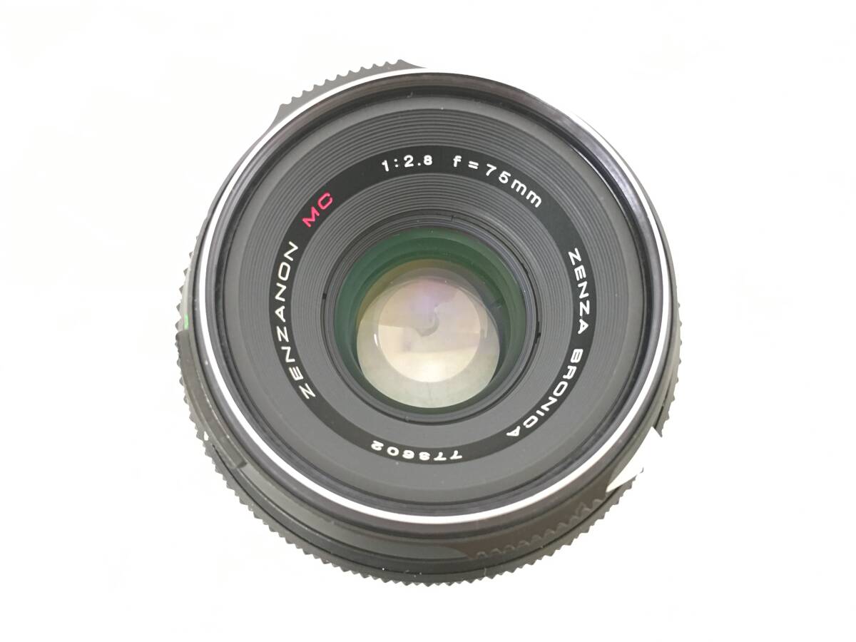 Yahoo!オークション - ZENZA BRONICA ETR + ZENZANON MC 1 2.8 f=75mm