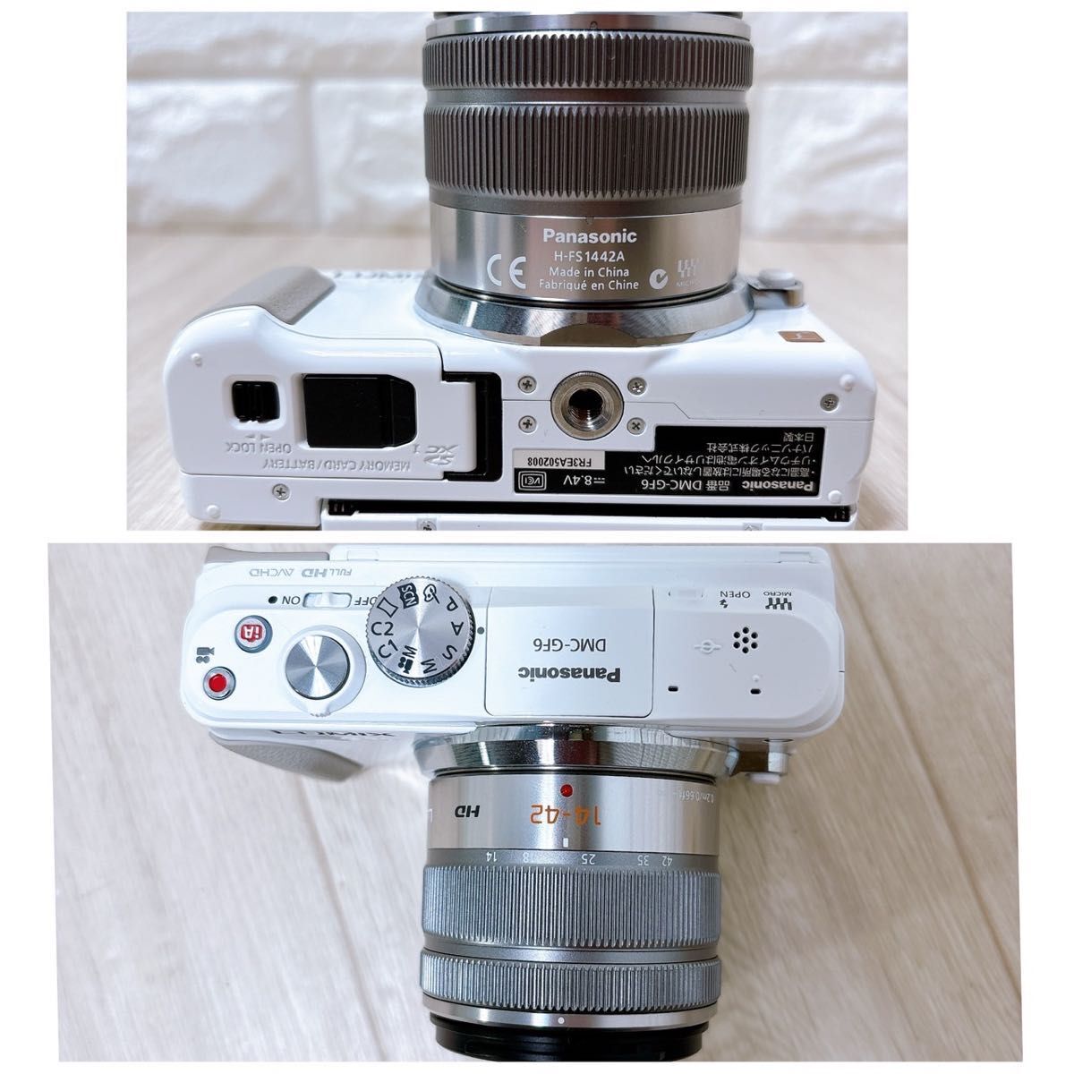 Panasonic パナソニック】LUMIX DMC-GF6 ダブルズームレンズキット