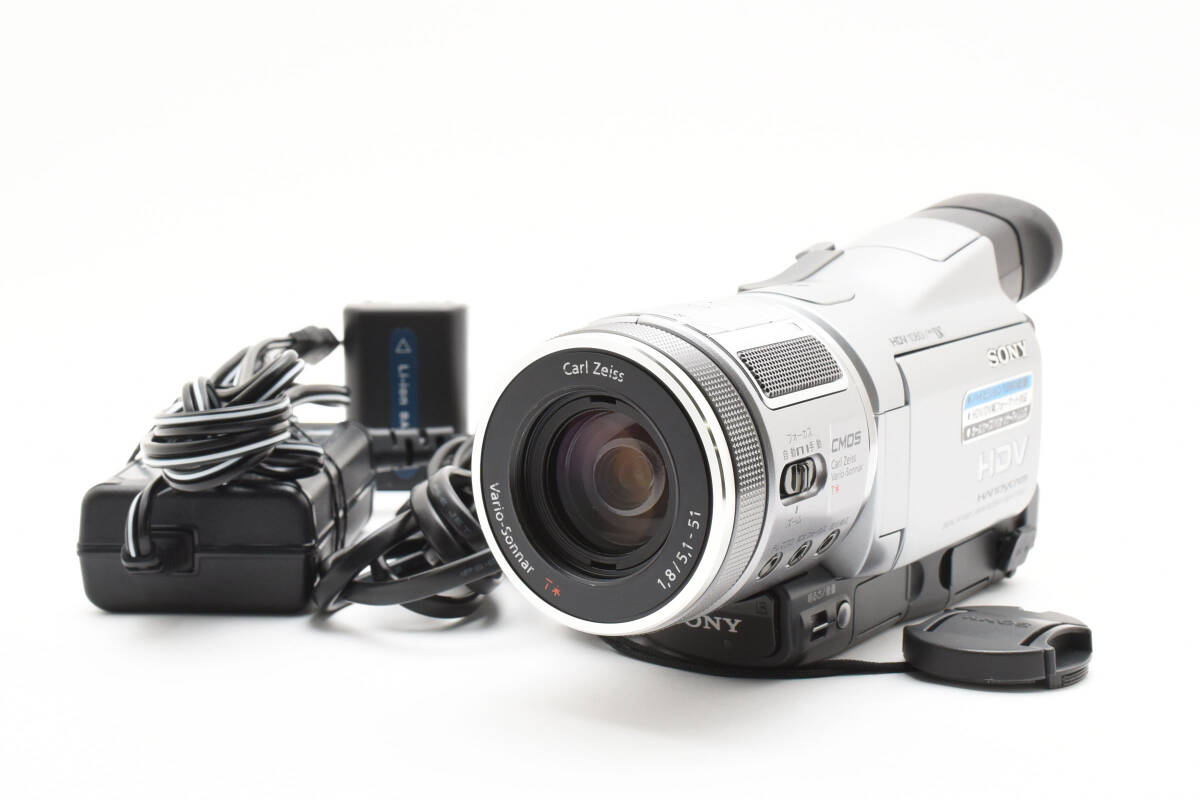 Yahoo!オークション - 外観極上品 ソニー SONY HANDYCAM HDR-HC1 シル