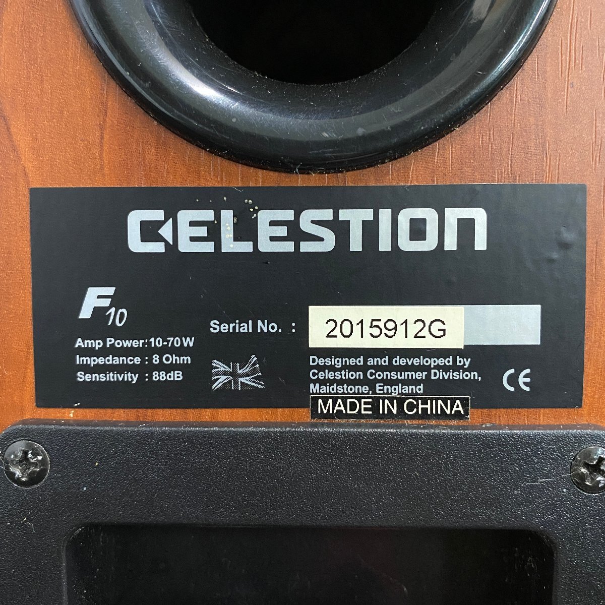 Yahoo!オークション - 【 C 】7593 CELESTION F10 スピーカーペア セレ
