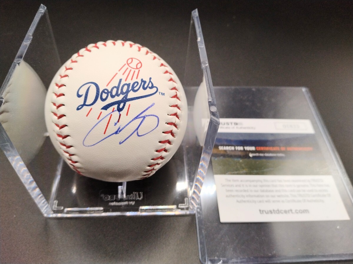 Yahoo!オークション - 大谷翔平 サインボール ロサンゼルス ドジャース