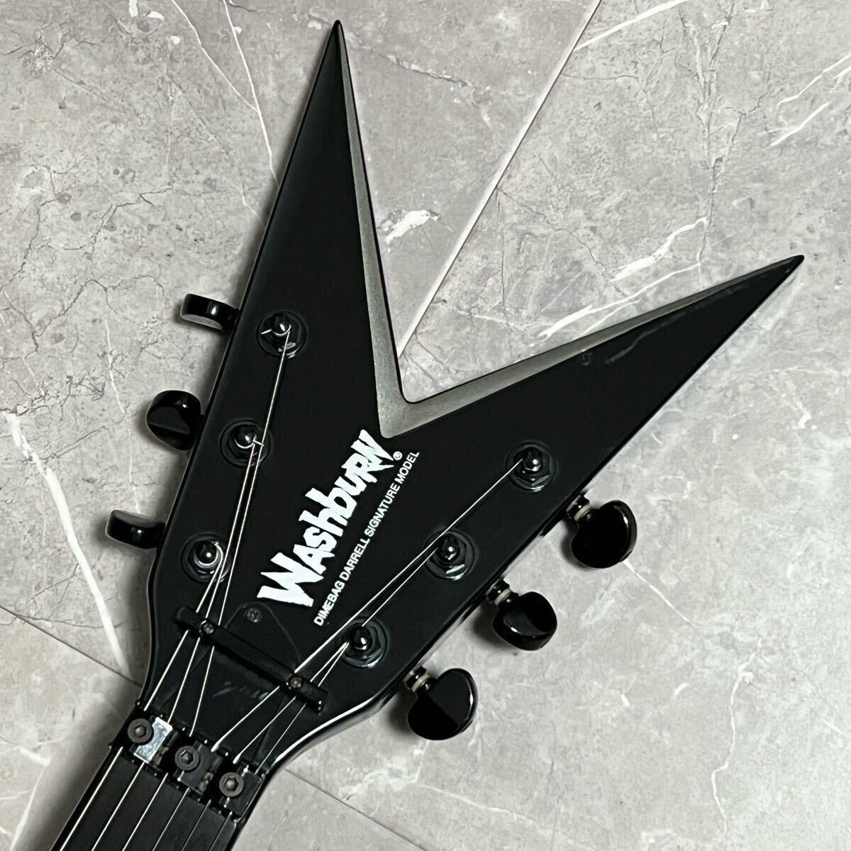 Yahoo!オークション - 激レア Washburn USA Dime3 3st Stealth Dimebag