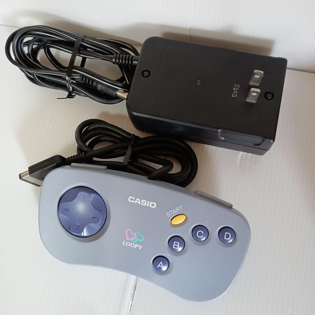 希少 ゲーム機 本体 動作品 CASIO カシオ ルーピー LOOPY SV-100
