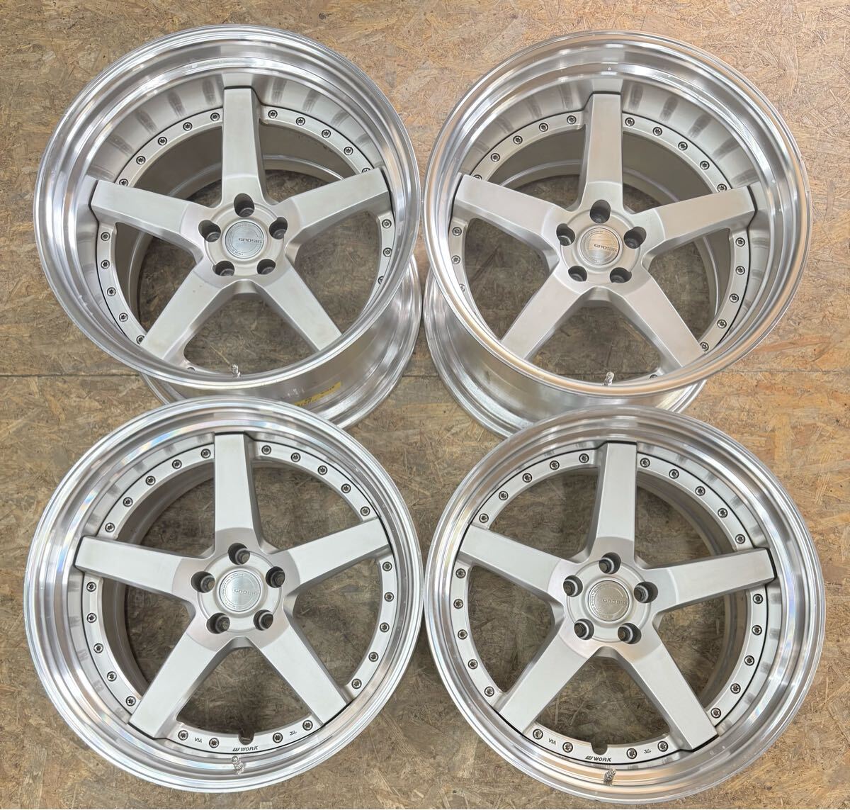 Yahoo!オークション - 【希少 】WORK グノーシス GR203 20インチ 11J＋