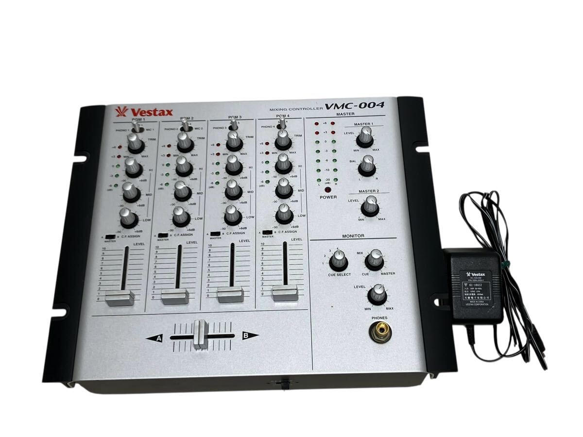 Vestax VMC-004 DJミキサー 通電未確認 Vestax VMC-004 DJミキサー