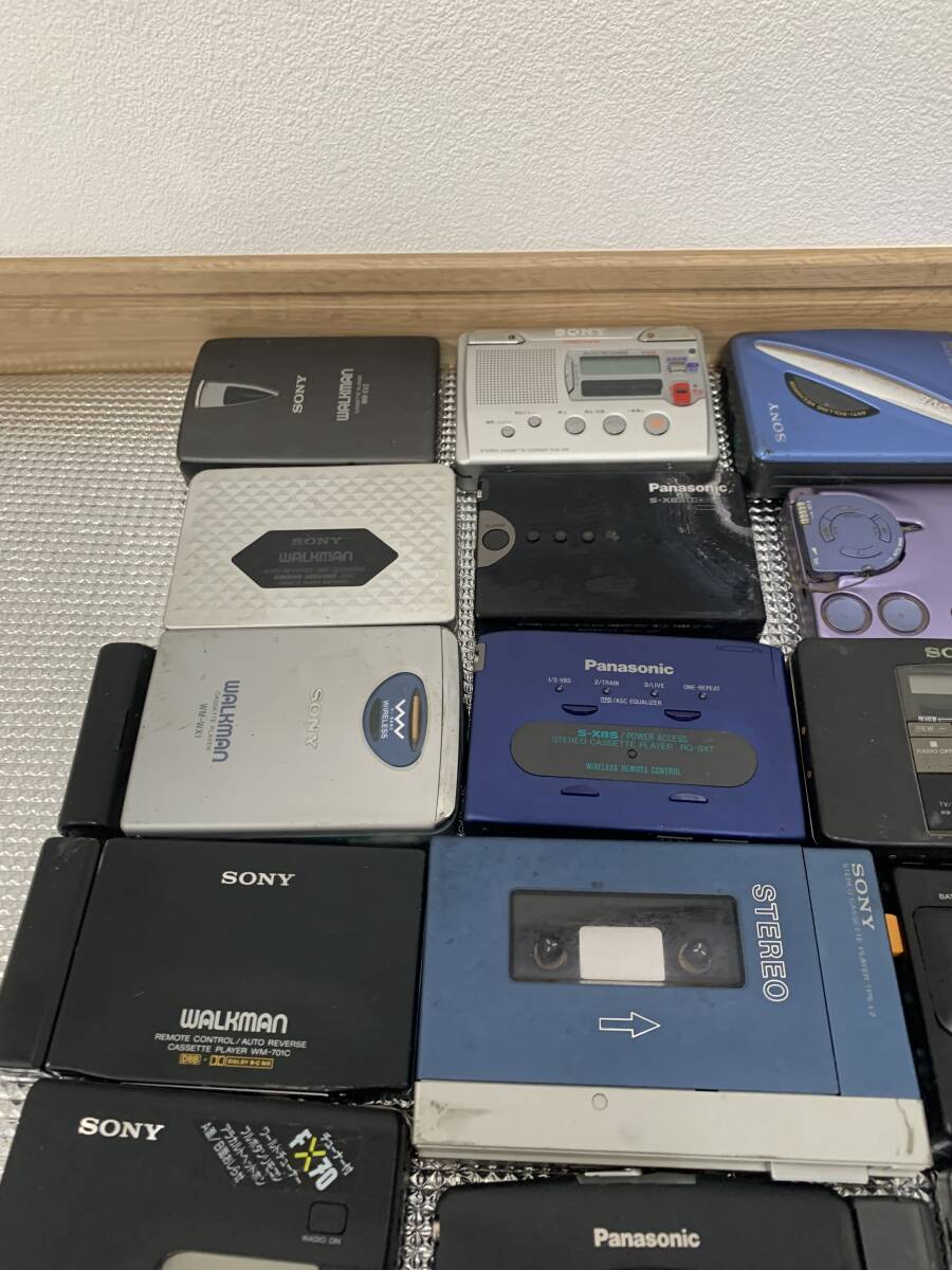 Yahoo!オークション - ジャンク ポータブルカセットプレイヤー30個SET
