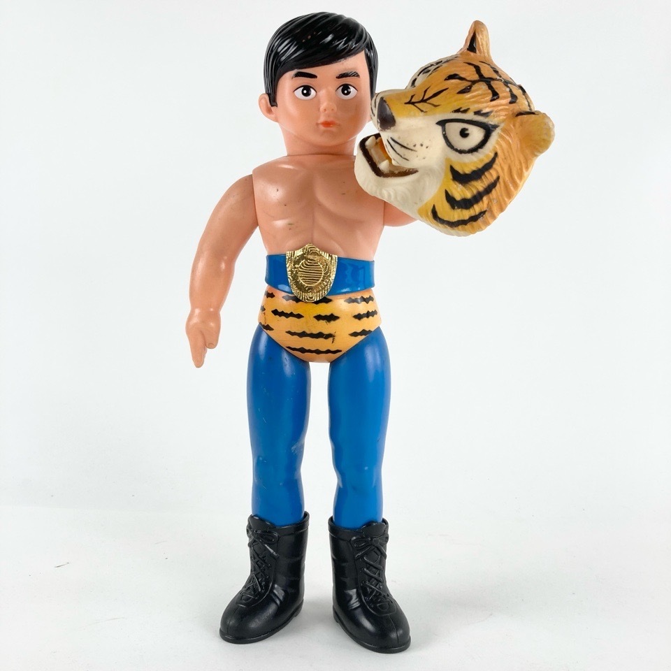タイガーマスク ソフビ（囚人魔/絶版/中古） タイガーマスク ソフビ