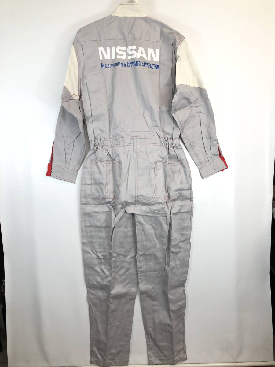 未使用品 日本製 日産 NISSAN HITEQ メカニックスーツ つなぎ 作業着