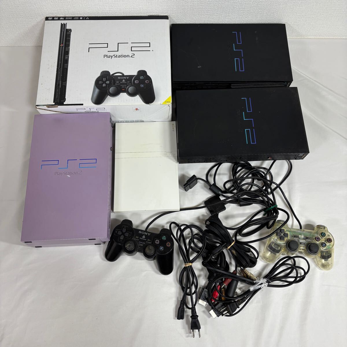 ジャンク・ゲーム機：PS2 プレステ2 5台 ジャンク品 5台セット まとめ