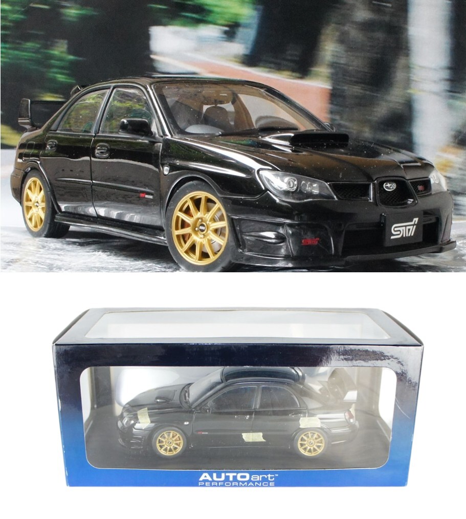 Yahoo!オークション - オートアート 1/18 2006 スバル インプレッサ ST