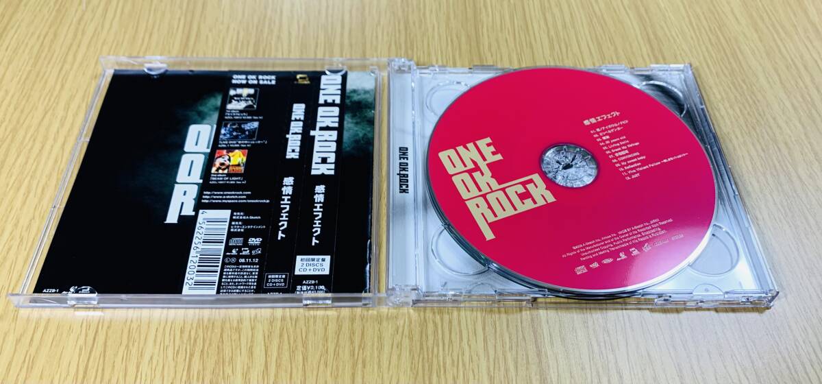送料無料 ONE OK ROCK 感情エフェクト 初回限定盤 CD+DVD｜Yahoo