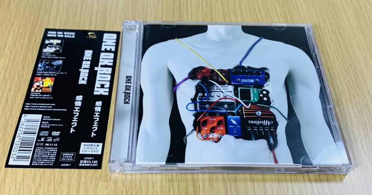 送料無料 ONE OK ROCK 感情エフェクト 初回限定盤 CD+DVD｜Yahoo