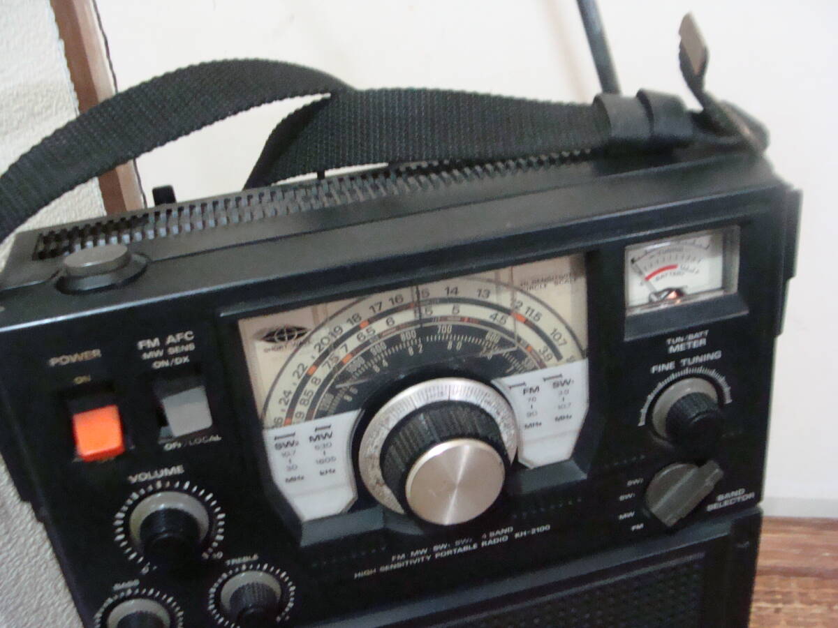 Yahoo!オークション - BCLラジオ sergeram サージラム KH-2100 日立/HI