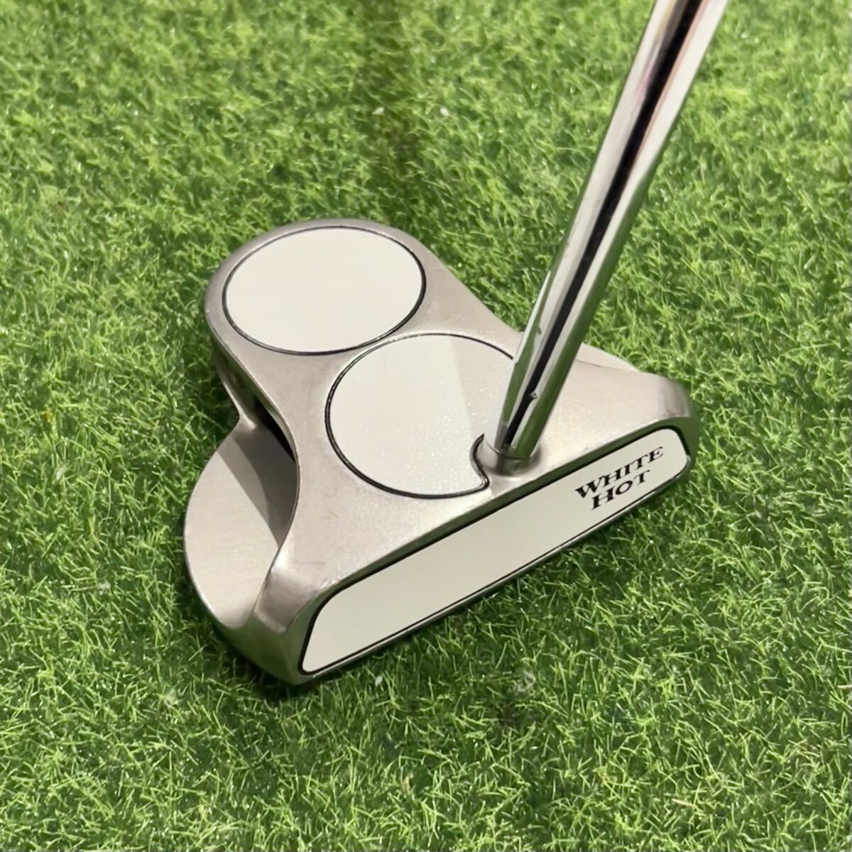 初代 希少 名器】オデッセイ ホワイトホット 2ボール センターシャフト