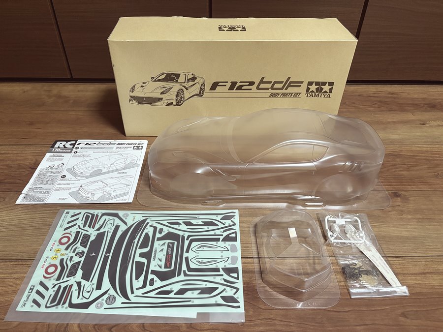 Yahoo!オークション - タミヤ 1/10RC FERRARI フェラーリ F12tdf スペ