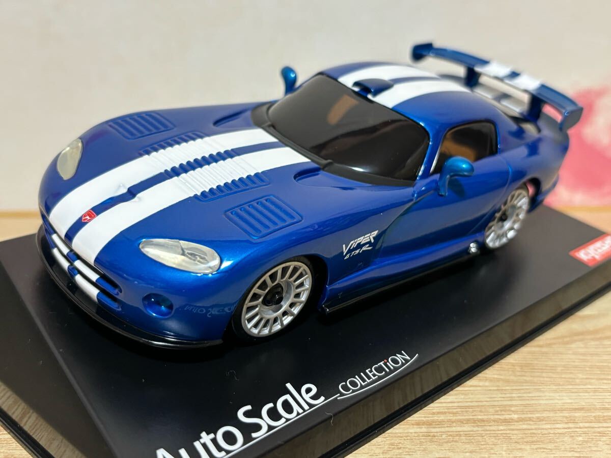 送料無料 京商 ミニッツレーサー ダッヂ バイパー GTS-R ブルー