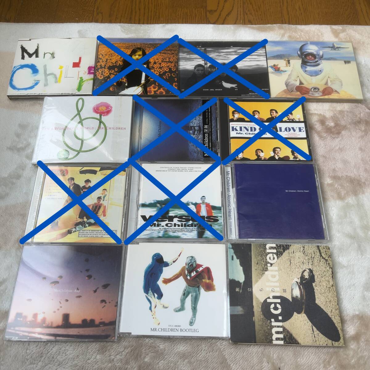 Mr Children CD7品セット (シフクノオト Q Atomic Heart IT'S A
