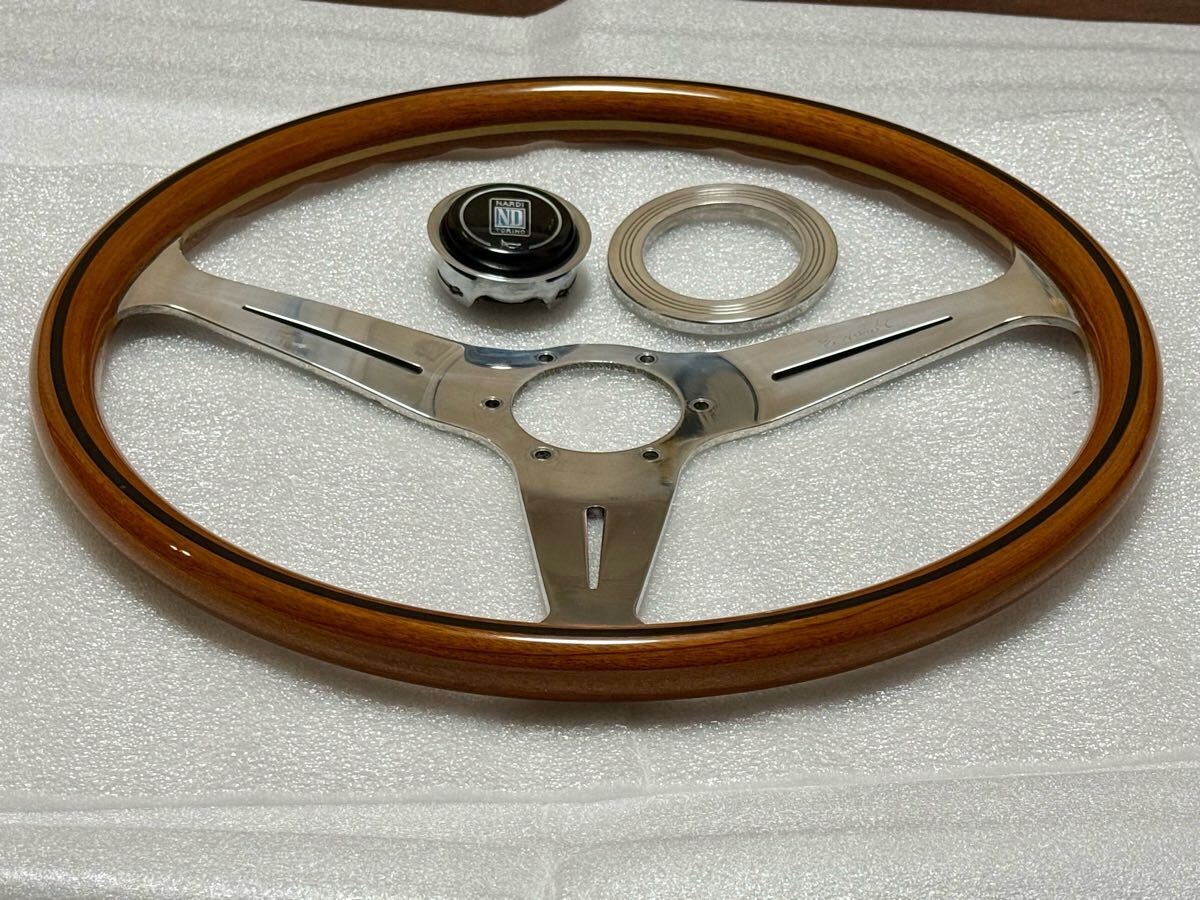 大径 ナルディ クラシック ウッド ステアリング ランクル 60 NARDI 旧