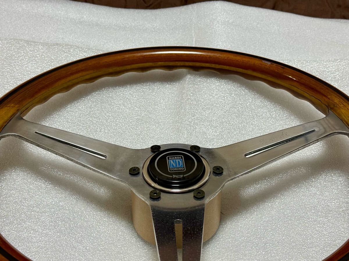 ナルディ クラシック ウッド ステアリング ランクル 60 NARDI 旧車 36