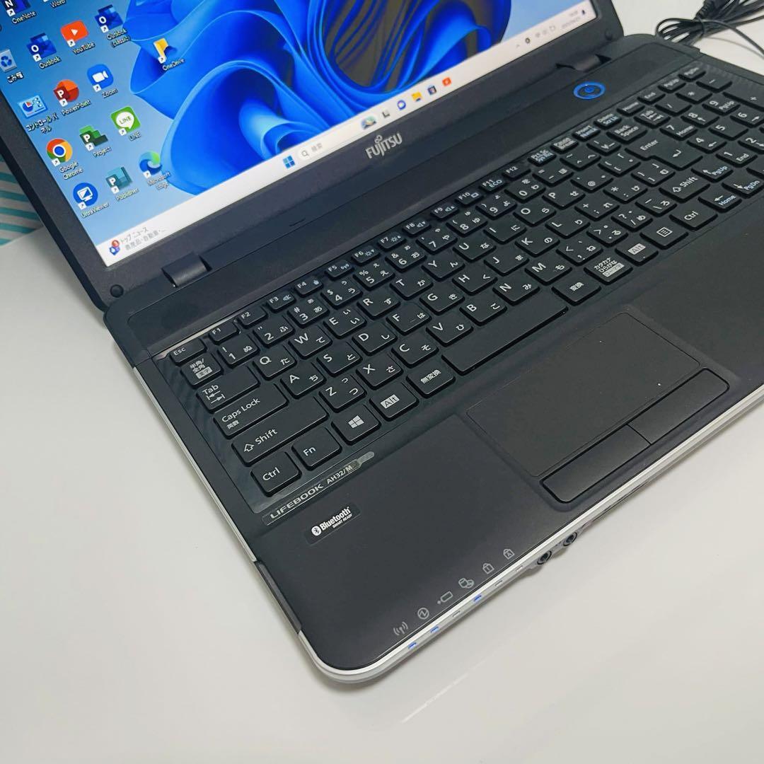 T291 FujitsuノートパソコンSSD高速Windows11オフィス付き｜Yahoo