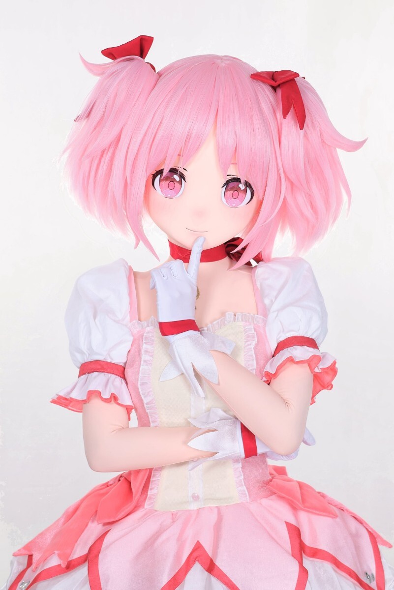 Yahoo!オークション - 【衣装付き】鹿目まどか 着ぐるみ マスク 美少女