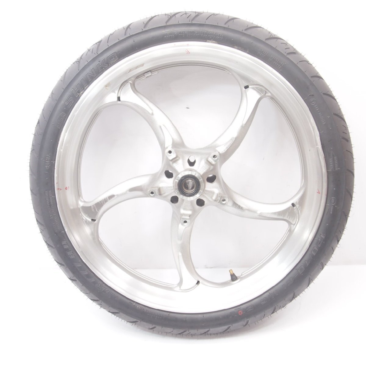 Yahoo!オークション - XV1900CU純正フロントホイール がっつり歪み 補