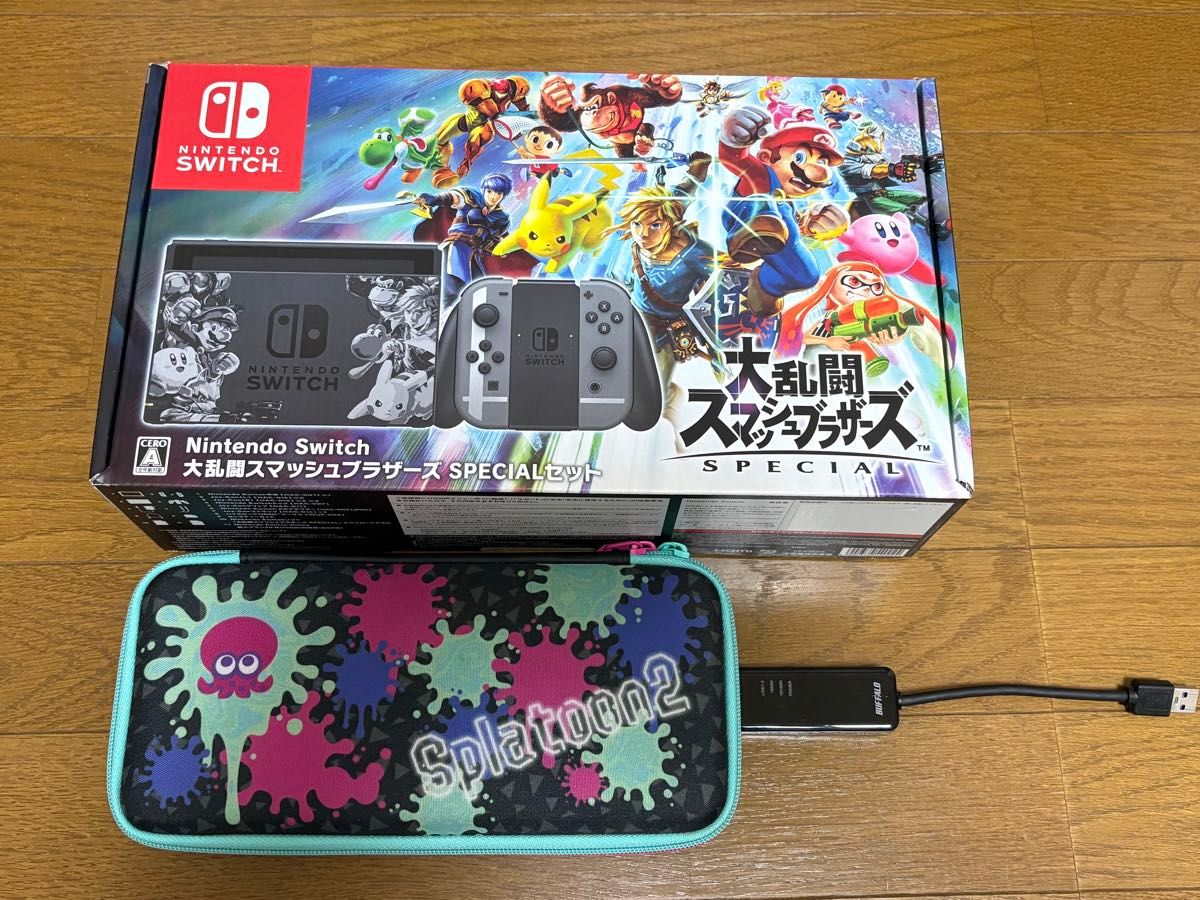 Nintendo Switch 本体 大乱闘スマッシュブラザーズ SPECIALセット 中古
