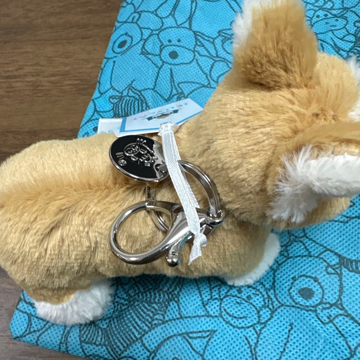 未使用品 ジェリーキャットJellycat コーギー ぬいぐるみ キーホルダー