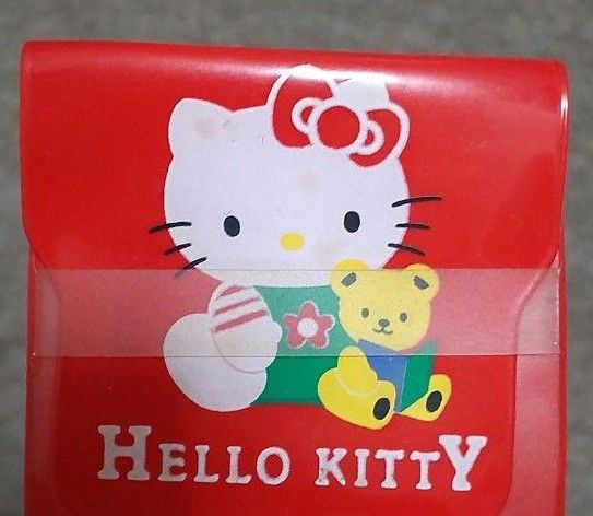 キティ 絆創膏 バンドエイド ケース 2個セット 平成レトロ レトロ 平成