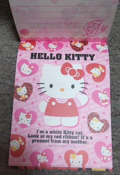 キティ メモ マーメイドキティ メモ帳 ローズキティ 人魚キティ ♡ 激