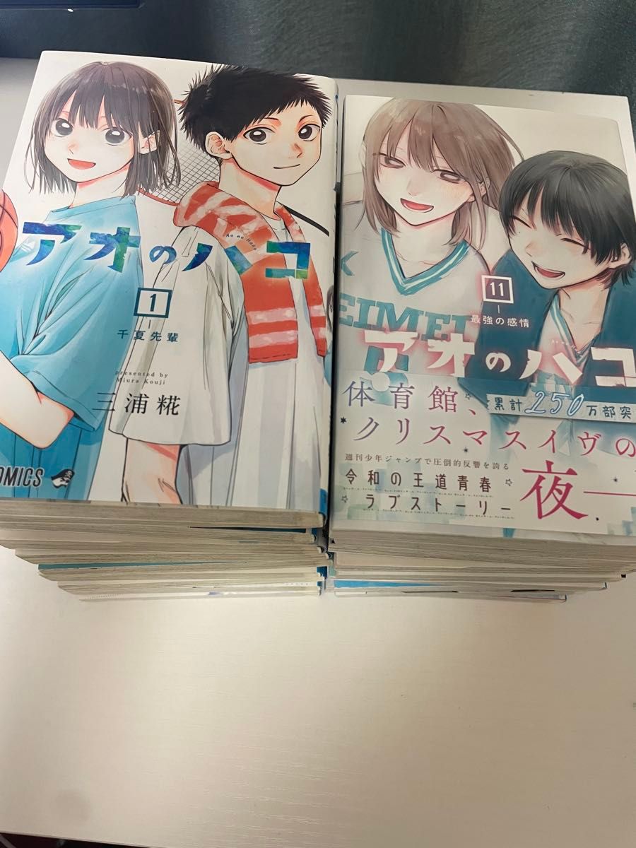 全巻初版・帯付き・美品】 アオのハコ 1~19巻+α (透明ブックカバー済