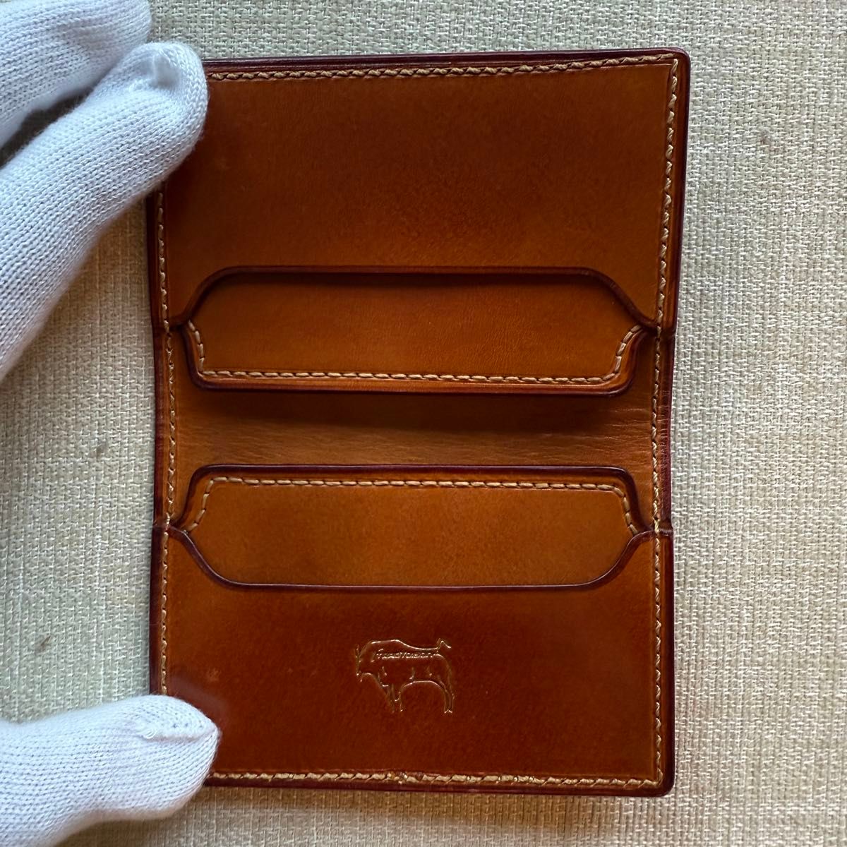 TRAD BISON カードケース キャメル トラッドバイソン｜Yahoo!フリマ