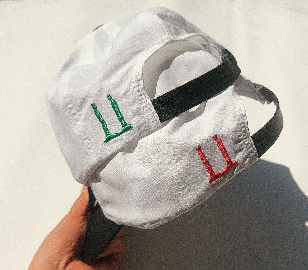 ブローチ付】G-DRAGON ジヨン Ubermensch キャップ グリーン ジー