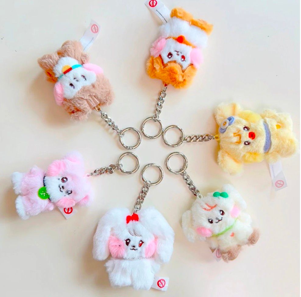 IVE minive ミニブ ぬいぐるみ キーホルダー ウォニョン チェリー