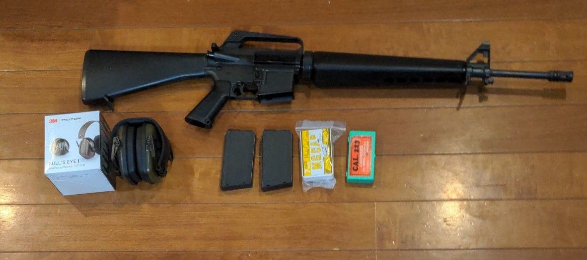 発火式ブローバックモデルガン m16 ベトナム戦争 アメリカ軍 アサルト